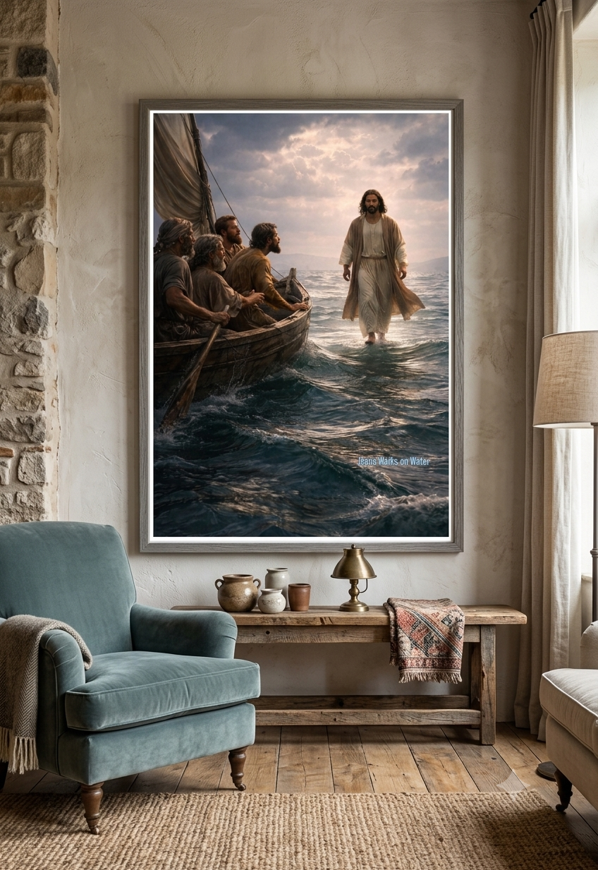 Jesus Walks on Water