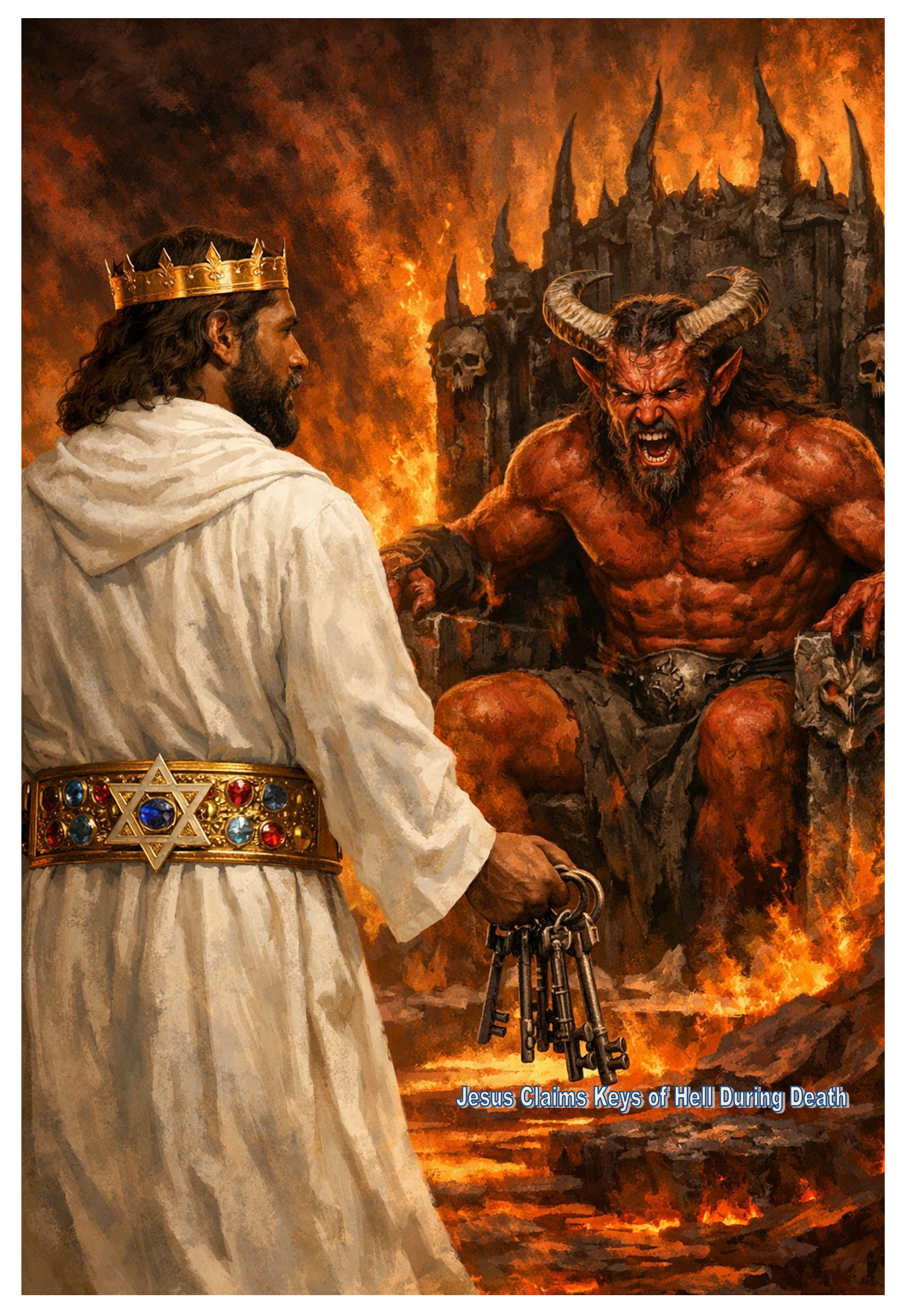 Jesus Claims the Keys of Hell