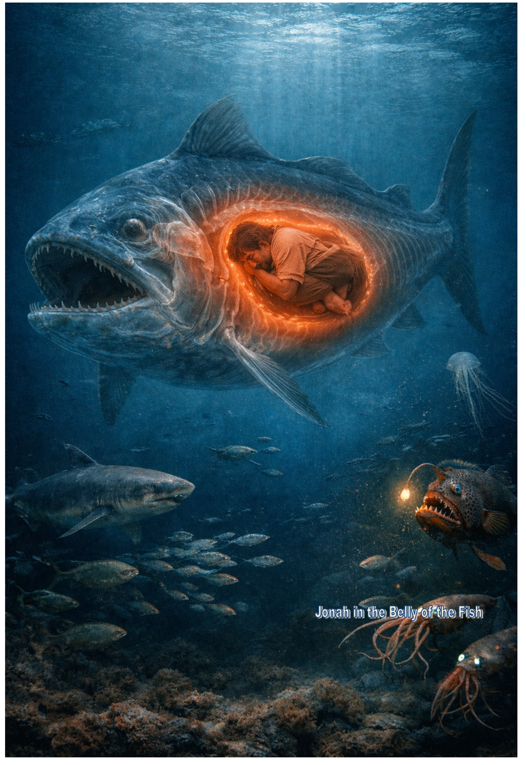 Jonah in the Belly of the Fish