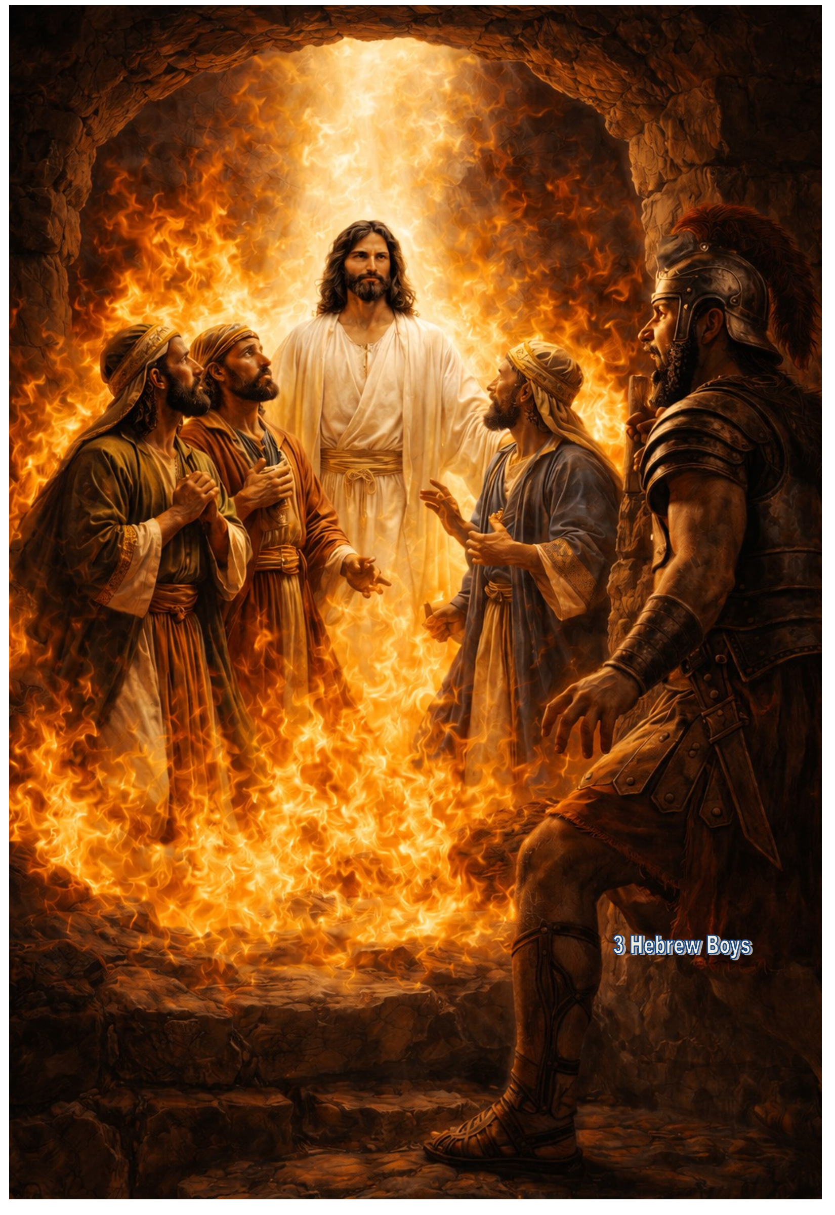 The 3 Hebrew Boys in the Furnace