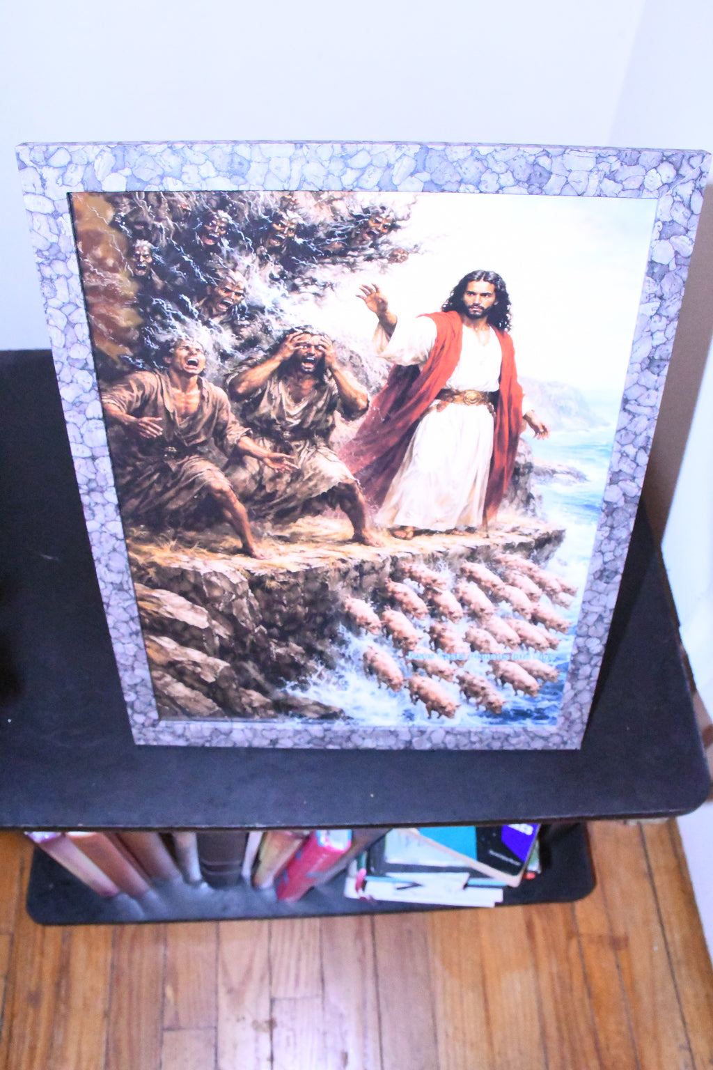 Jesus Casts Demons into Pigs