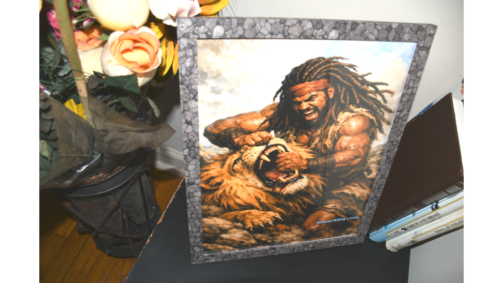 Samson Killing a Lion