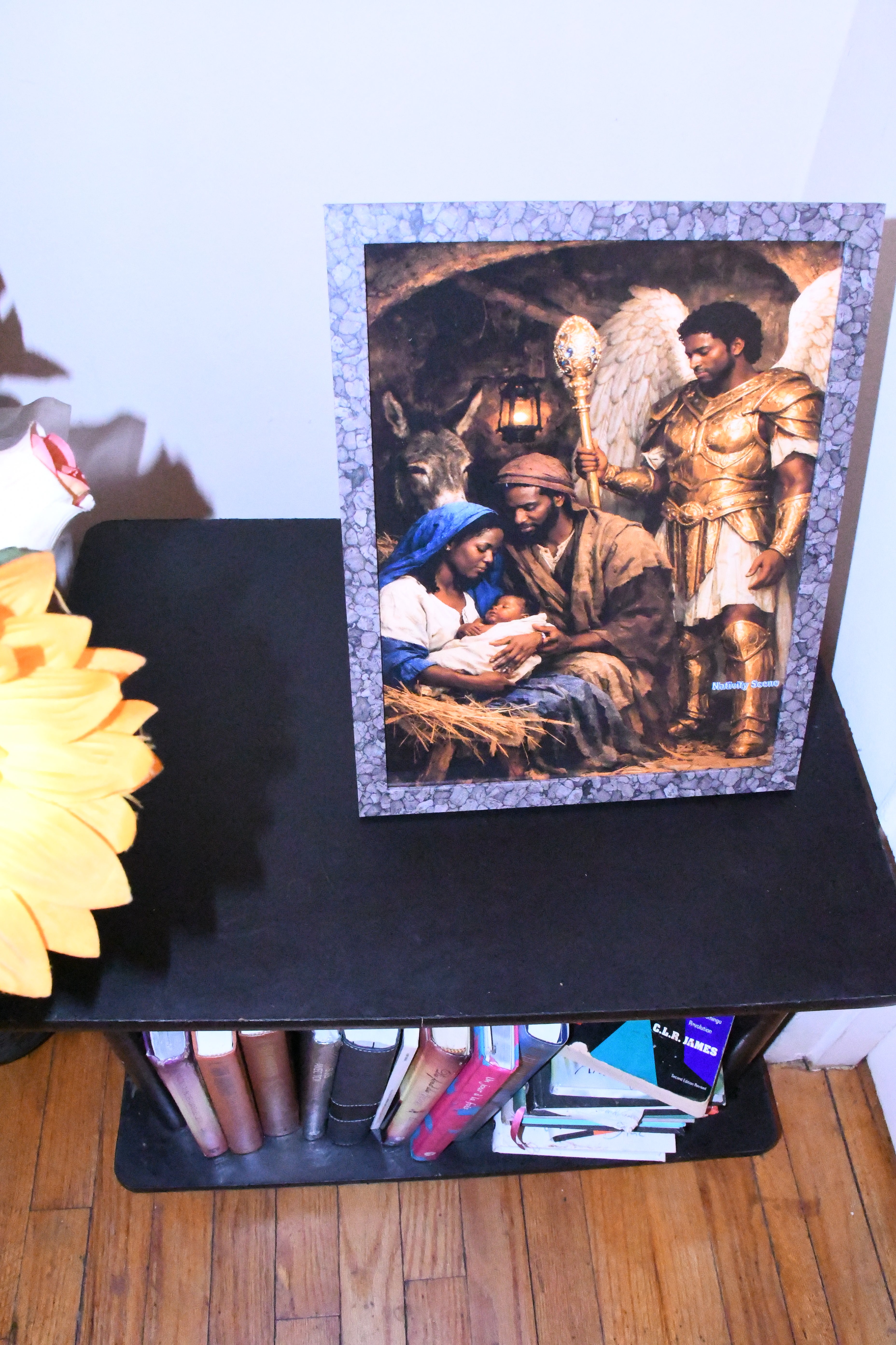 Nativity Scene Black