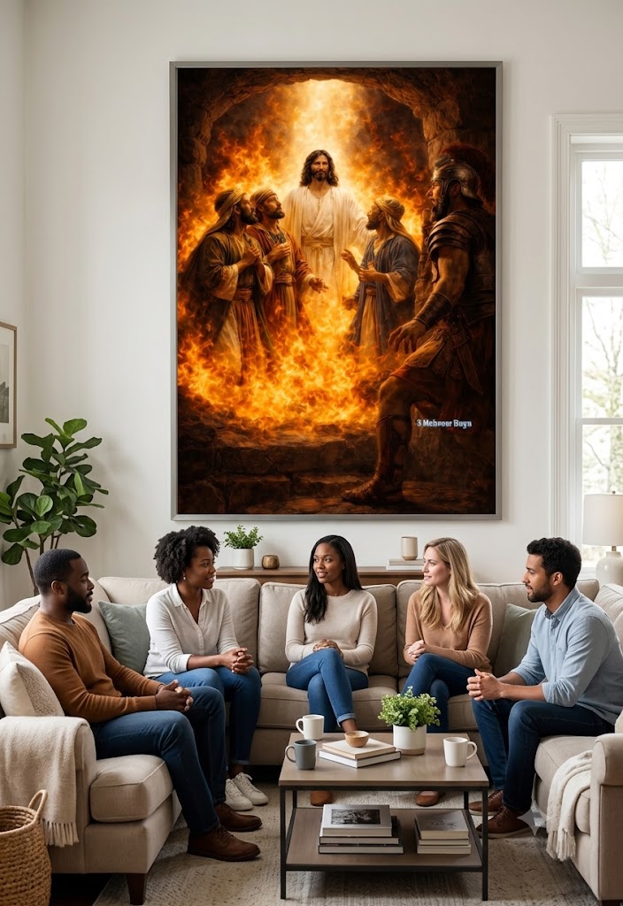 The 3 Hebrew Boys in the Fiery Furnace