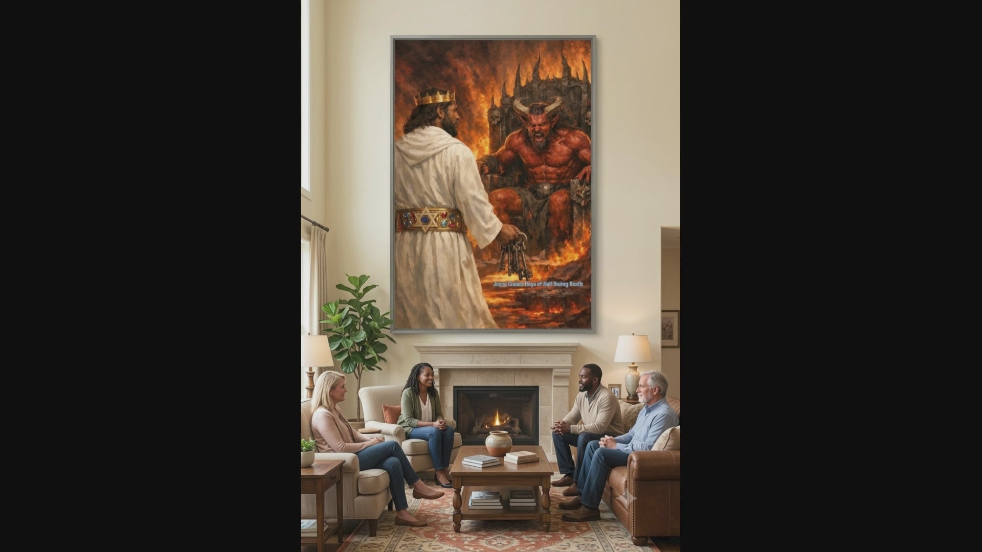 Jesus Claims the Keys of Hell