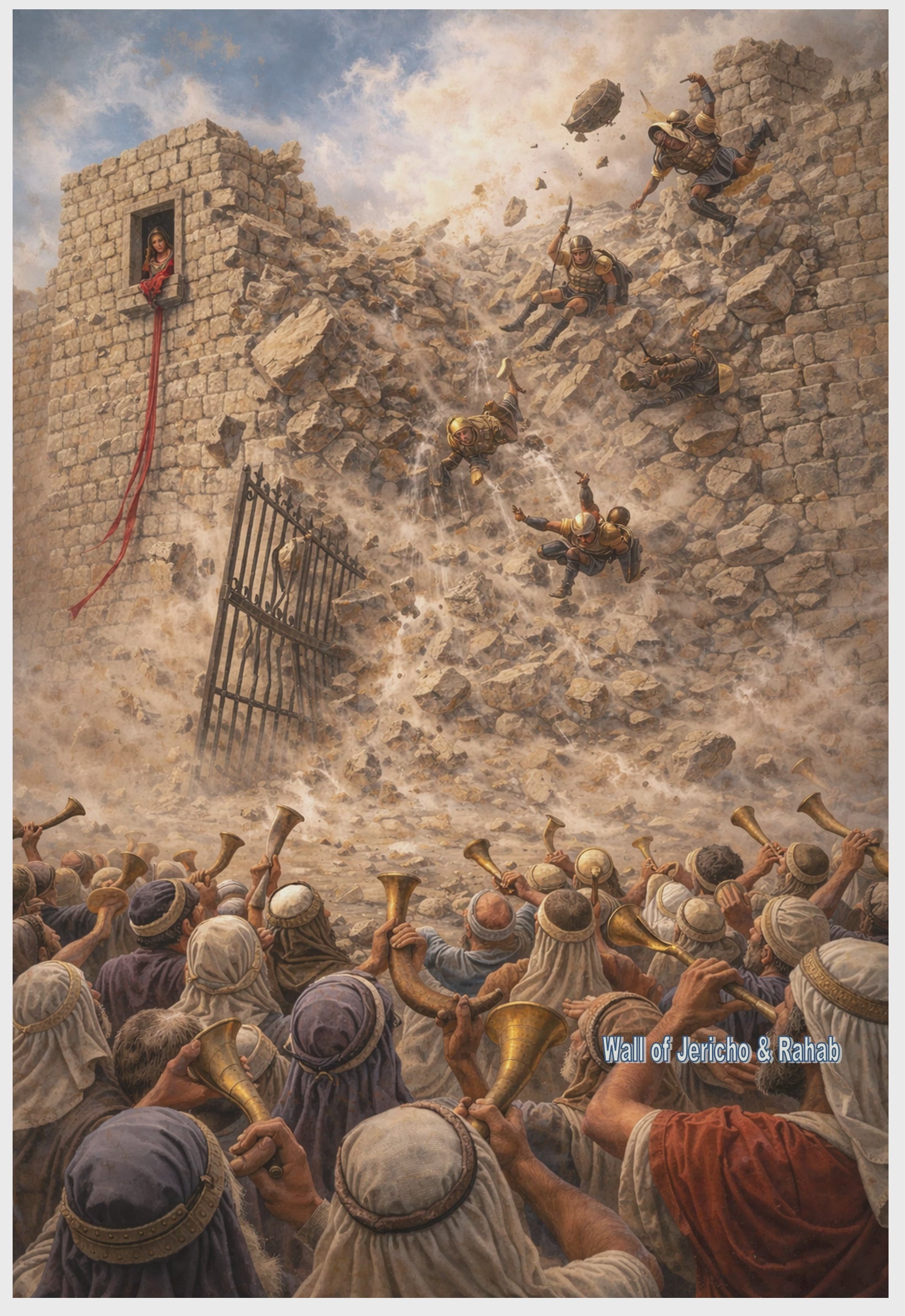 The Wall of Jericho & Rahab the Prostitute