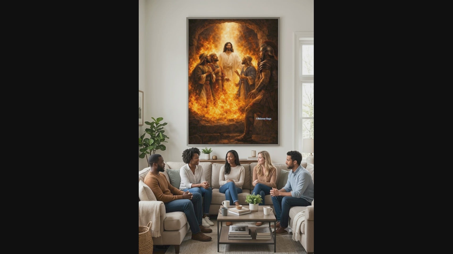The 3 Hebrew Boys in the Fiery Furnace